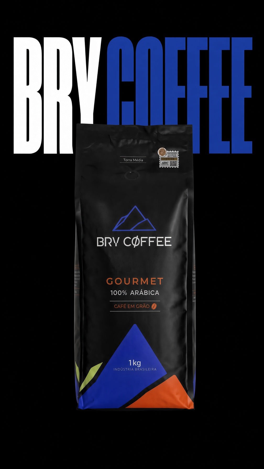 Café em Grãos 1kg 100% Arábica Gourmet - BRY COFFEE